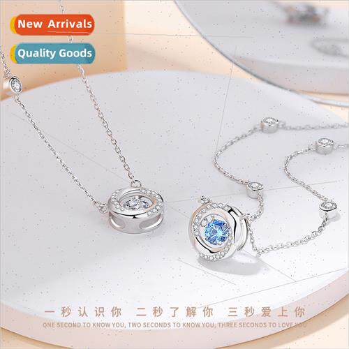 Three  Heart Pendant Beating Heart Necklace Women Spirual Co