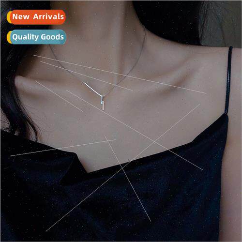 Korea collarbone chain female simple generous one word long