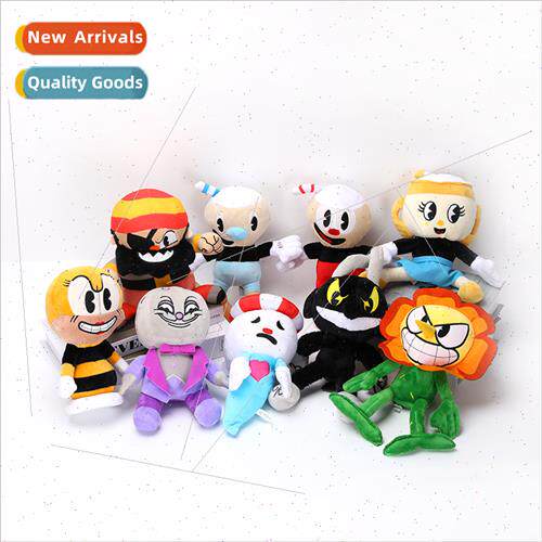 Cuphead Adventure plush toys game around cartoon Cuphead Mar