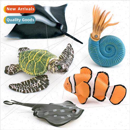 Green turtle clownfish parrot manta ray ray devil fish parro