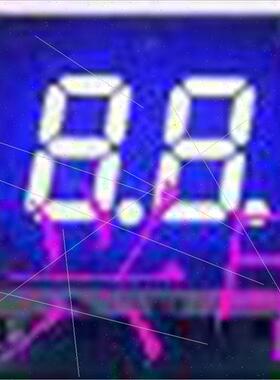 0.3-inch Digal Tube Highly Bright Blue 2-dig LED Digal Tube