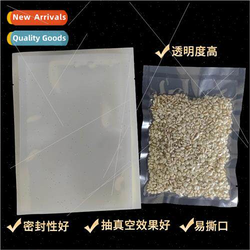 Vacuum Bag Transparent Plastic Ziploc Bag Pumping Compressio