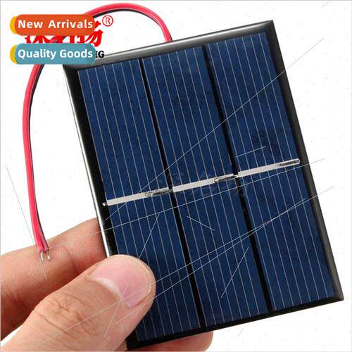 0.65W 1.5V solar panel wh wire Solar Drip Panel DIY Solar Pa