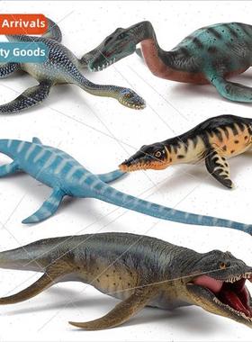 Jurassic Static Solid Sea Brontosaurus Canglong Snake Necked