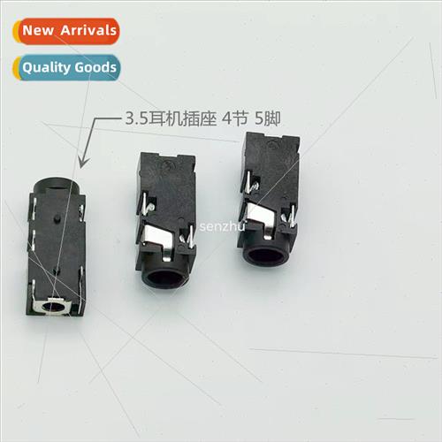 3.5 headphone socket PJ-327G plug-in 5 feet 4 sections stere