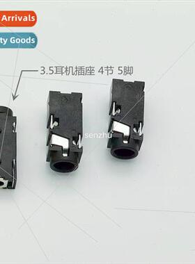 3.5 headphone socket PJ-327G plug-in 5 feet 4 sections stere