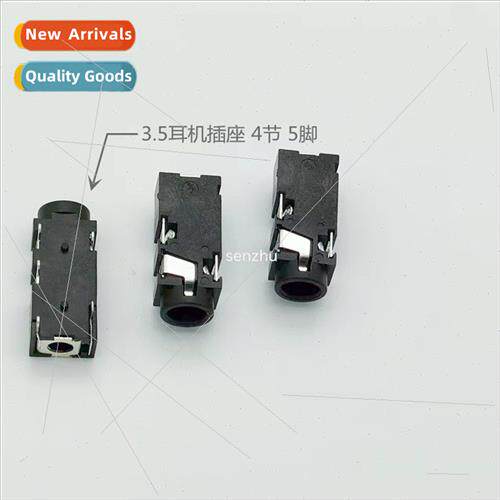 3.5 headphone socket PJ-327G plug-in 5 feet 4 sections stere