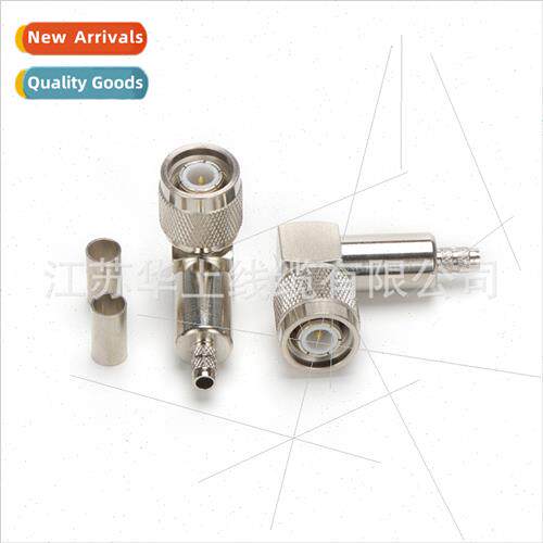 RF coaxial connector TNC-JW-3 to RG58 50-3 feeder TNC right