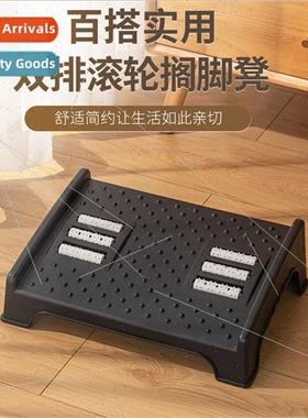 Footstool home office piano under table footstool double row