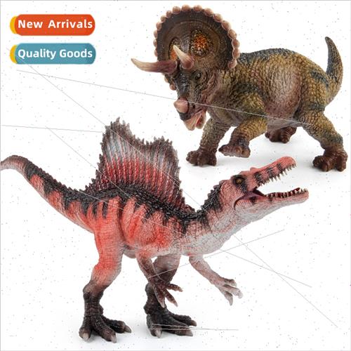 Jurassic children static Triceratops Spinosaurus animal figu