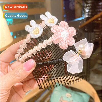 Children broken hair to organize hair card ltle girl hair ac