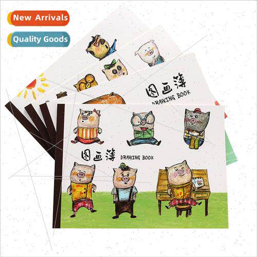 A4 children drawing book cartoon sketch art book blank doodl