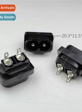 Copper AC power socket AC-010B charging socket female socket