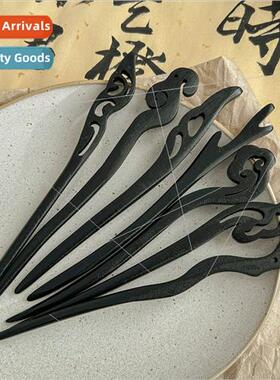 Sandalwood wooden hairpin simple present hairpin ancient hai