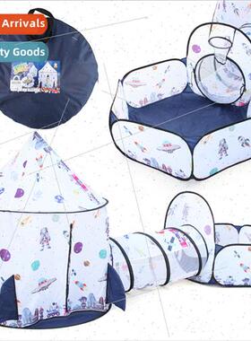 Children DIY tent playhouse space capsule 3 in 1 baby climbi