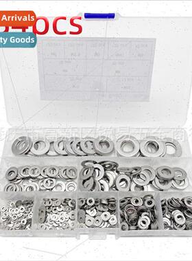 684pcs box set 304 gasket flat washer metal washer sealing r