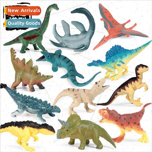 Dinosaur toy set simulation zoo solid small Tyrannosaurus re