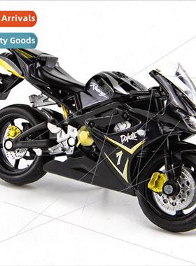 1:18 simulation Triumph 675 alloy mini motorcycle ornaments