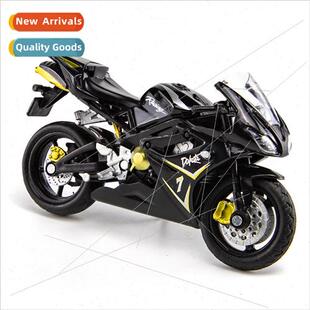 1:18 simulation Triumph 675 alloy mini motorcycle ornaments