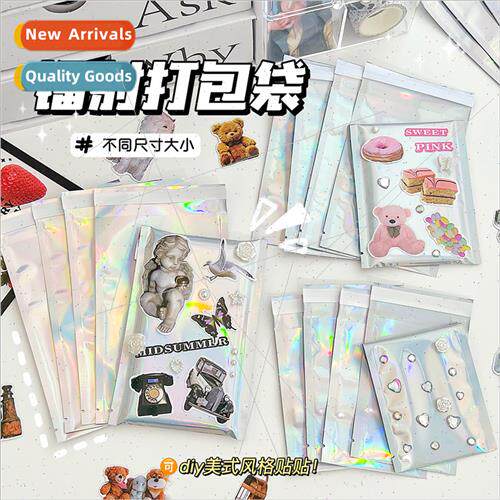 ins laser self-adhesive bags out card packing materials pack