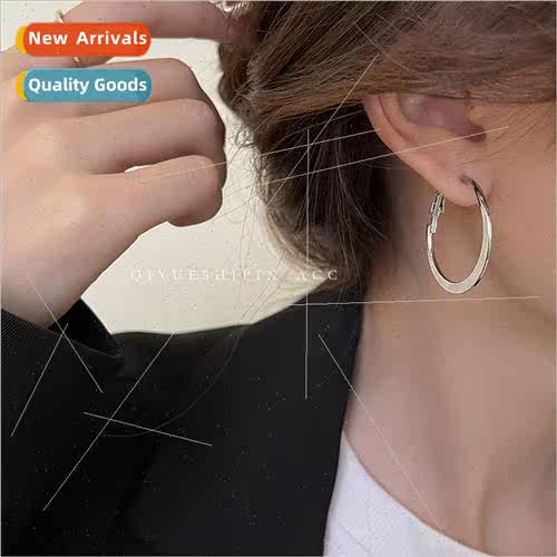Sweet Spicy Earrings Hoops Sense Earrings Female lver Earrin