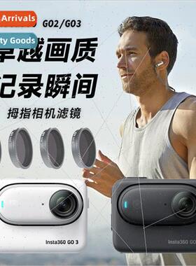 Insta360 GO3 GO2 Sports Camera Accessories CPL Filter ND Scr