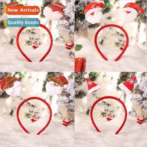 Ornaments hair bands Santa Claus snowman Christmas headdress
