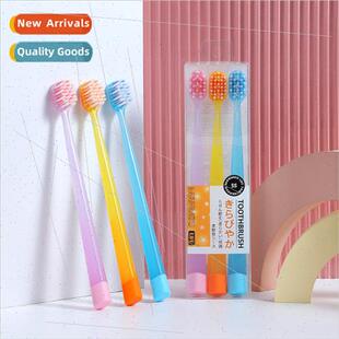 Starpoint Colorful Spiral Bristle Toothbrush 3pcs Japan Hous