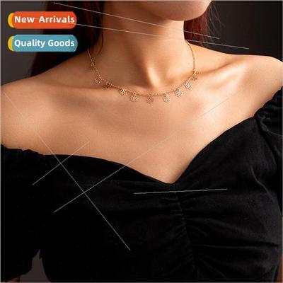 Europe hundred fashion necklace women niche collarbone chain