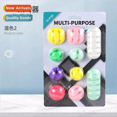 Cable Retainer Porous Cable Manager Desktop Cable Clamp Cabl