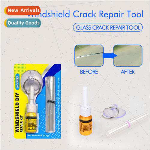Windshield Repair Tool Easy K Cracked Glass Repair Fluid