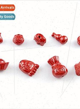 Cinnabar Gourd Money Bag Pendant Imperial SYuanbao Elephant