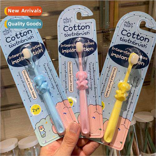 Cartoon children toothbrush single pack 10,000 soft bristles