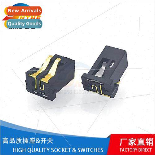 DC socket 2P DC-096 mini charging earless two-pronged shrapn