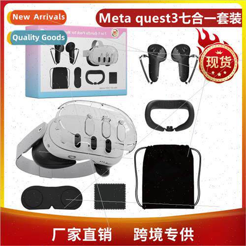 Meta quest3 helmet transparent protective case VR lens prote