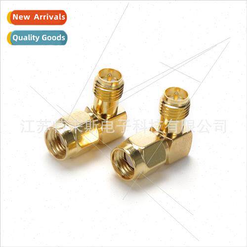 RF Connector Adaptor RP-SMA-JKW Reverse Male to Female 90 De