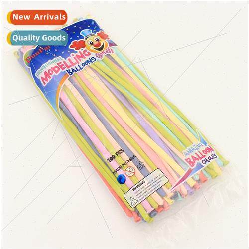 Macaron long strip magic balloon 260 long strip braided anim