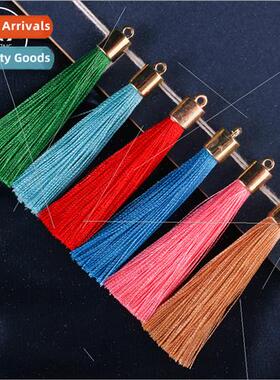 Small imation metal cap tassel diy jewelry accessories vinta