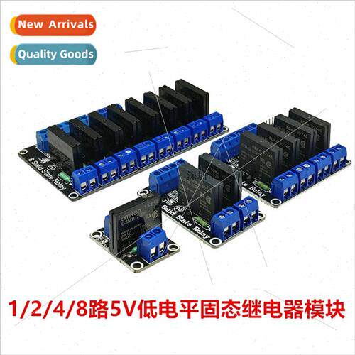 1/2 4 6 8 way 5V 12V 24V low level solid state relay module