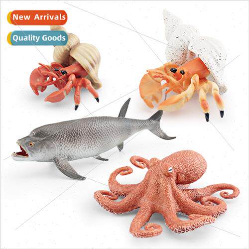 Model undersea creature octopus sword shooter herm crab deco