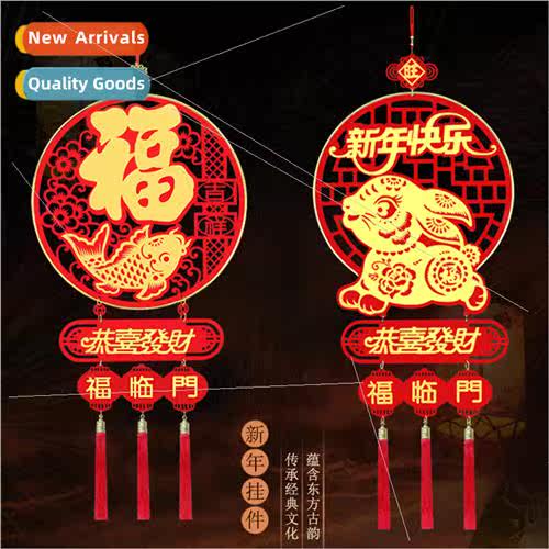 Chinese knot pendant living room large decorative wall hangi