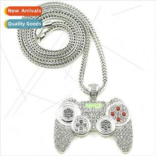 mple Fashion Gamer Necklace Hip Hop Party Club Pendant