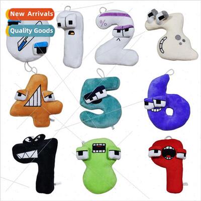 New Alphabet Lore Digal Plush Pillow Doll Children Enlighten