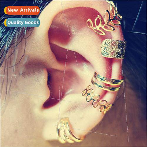 Creative simplicy whout ear holes ear bone clip five sets go