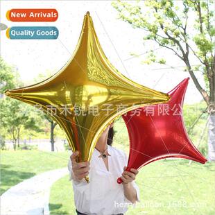 26 inch four-pointed star aluminum film aluminum foil balloo