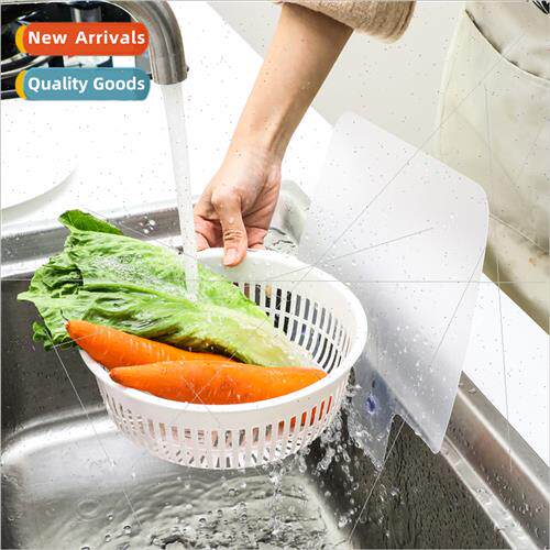 Kchen Gadgets wh Suction Cup Splash Guard Pool Trap nk Stopp