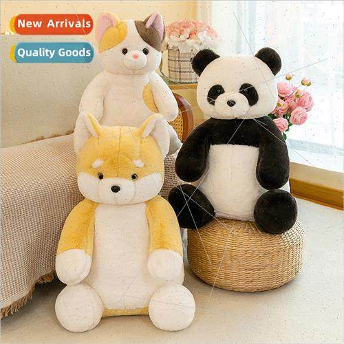 Animal doll lazy doll plush toy sting panda husky doll scrat