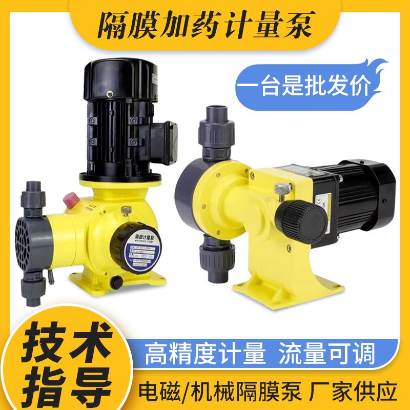 计量泵GM系列机械隔膜加药定量泵