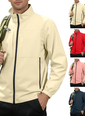 Waterproof sports jacket户外休闲运动登山服夹克外套防水冲锋衣