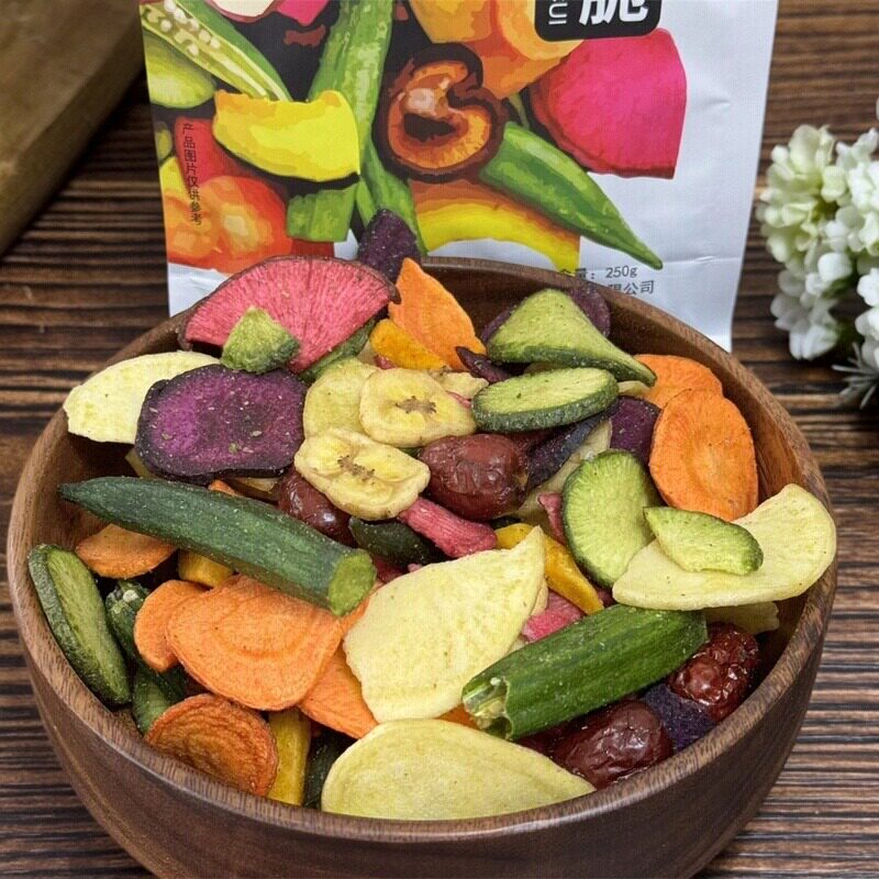 喜龙果美味什锦果蔬脆250g混合水果蔬菜即食办公休闲解馋小吃零食